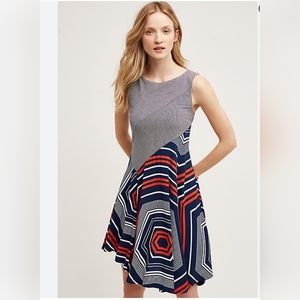 ANTHROPOLOGY MAEVE WEB DRESS WOMEN'S SMALL